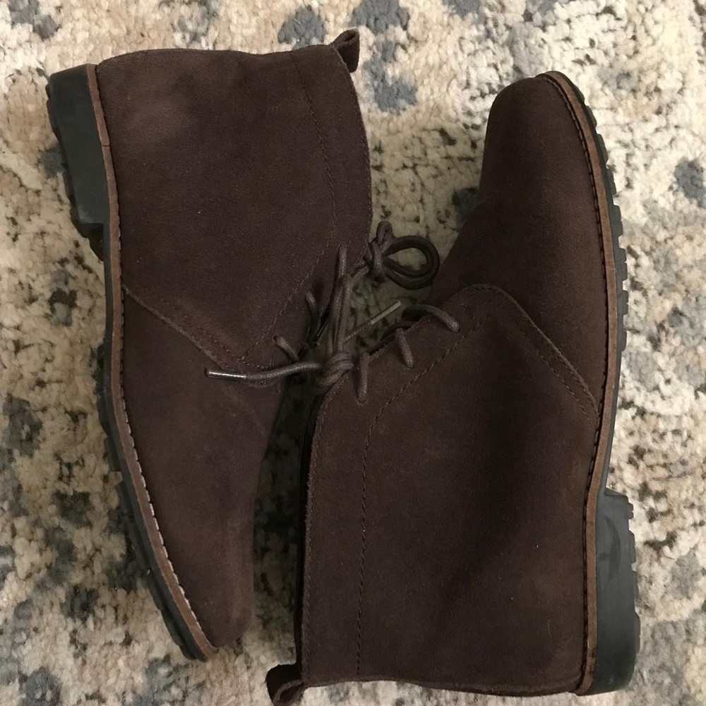 WHITE MOUNTAIN Women's Auburn Chukka Boot, Brown Suede